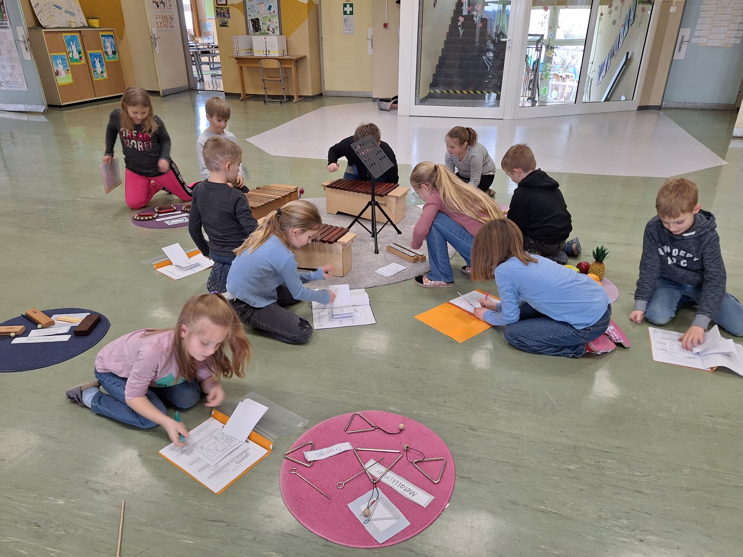 Wir entdecken Orff-Instrumente