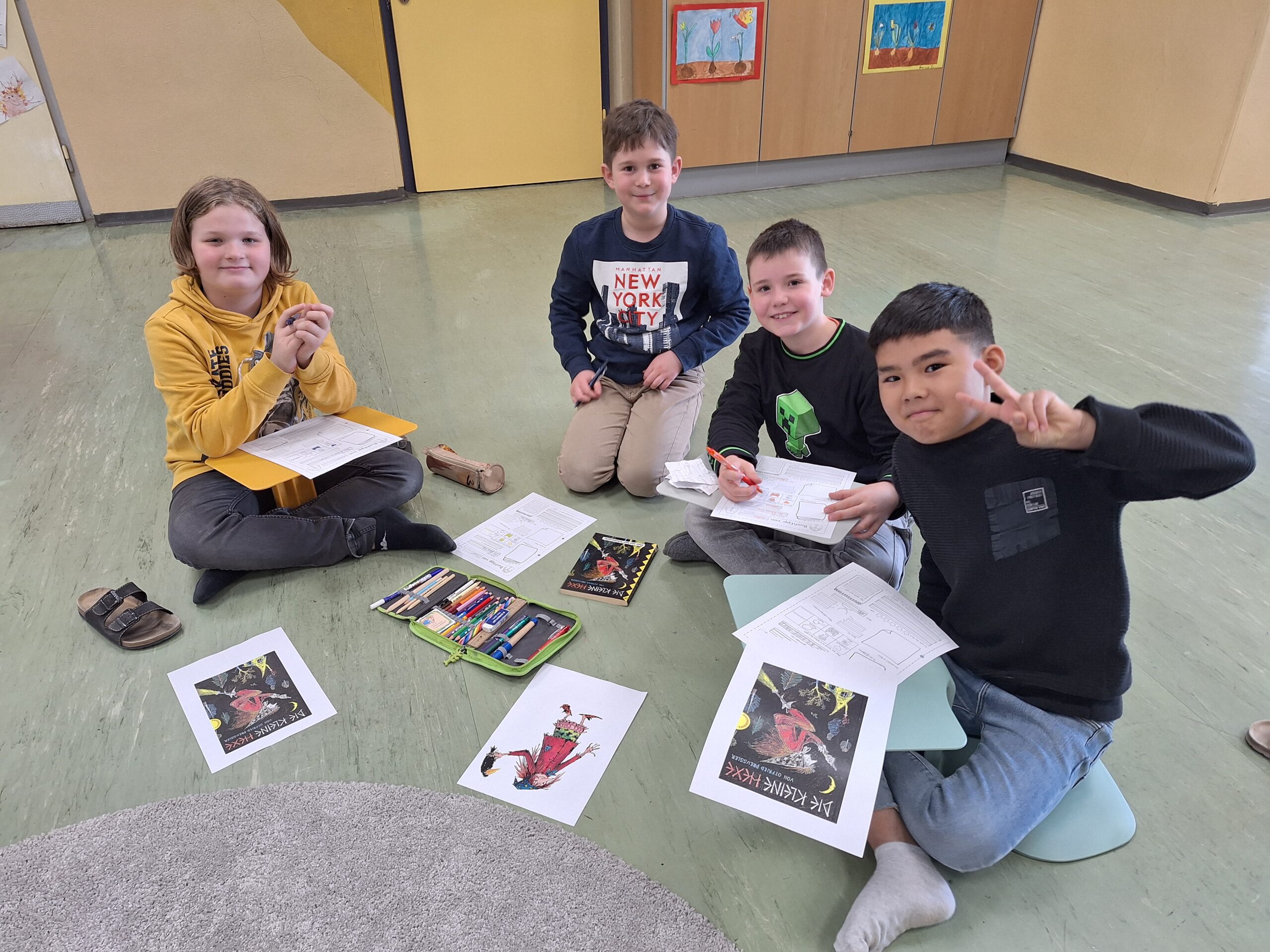 Bücherwürmer in den 3.Klassen