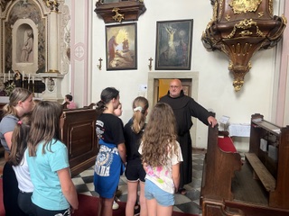 Rundgang am Kirchengelände