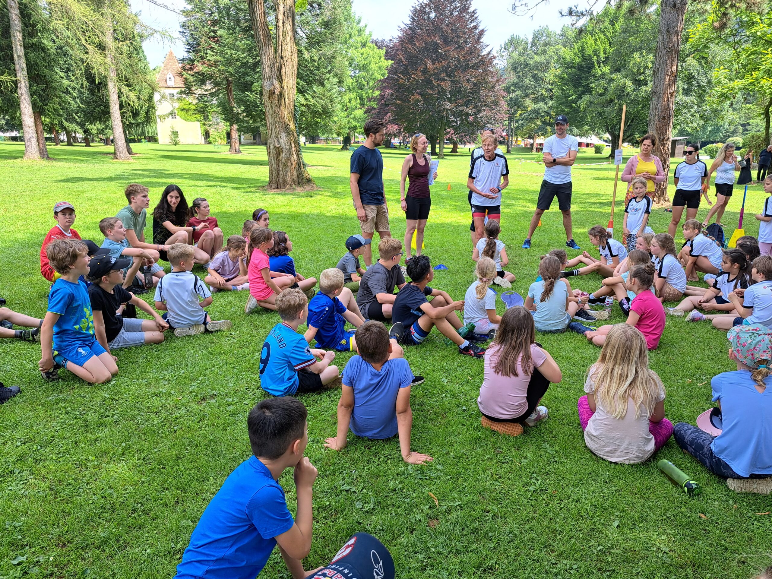 Ein sportlicher Wettkampf