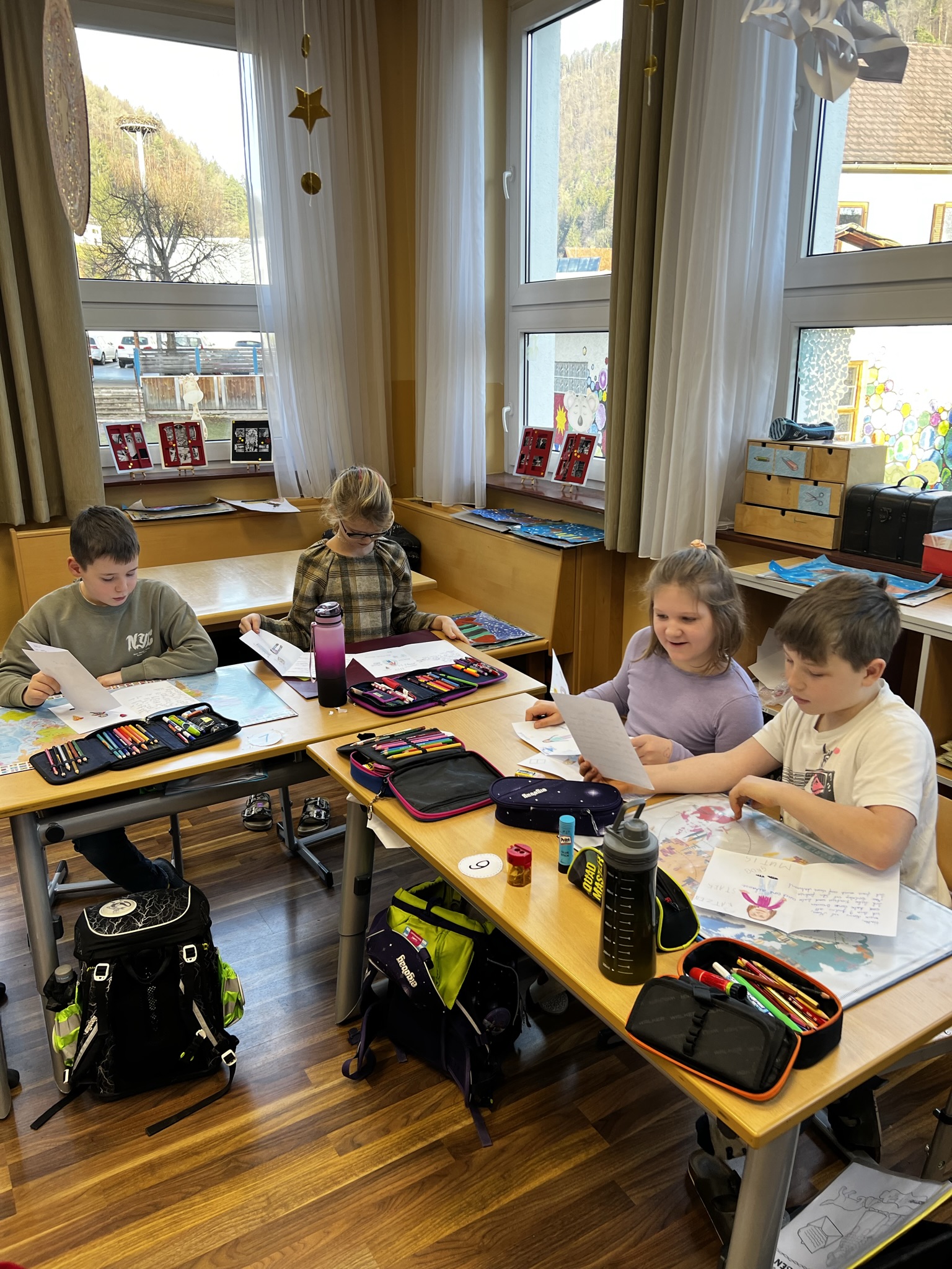 4b – Brieffreundschaften