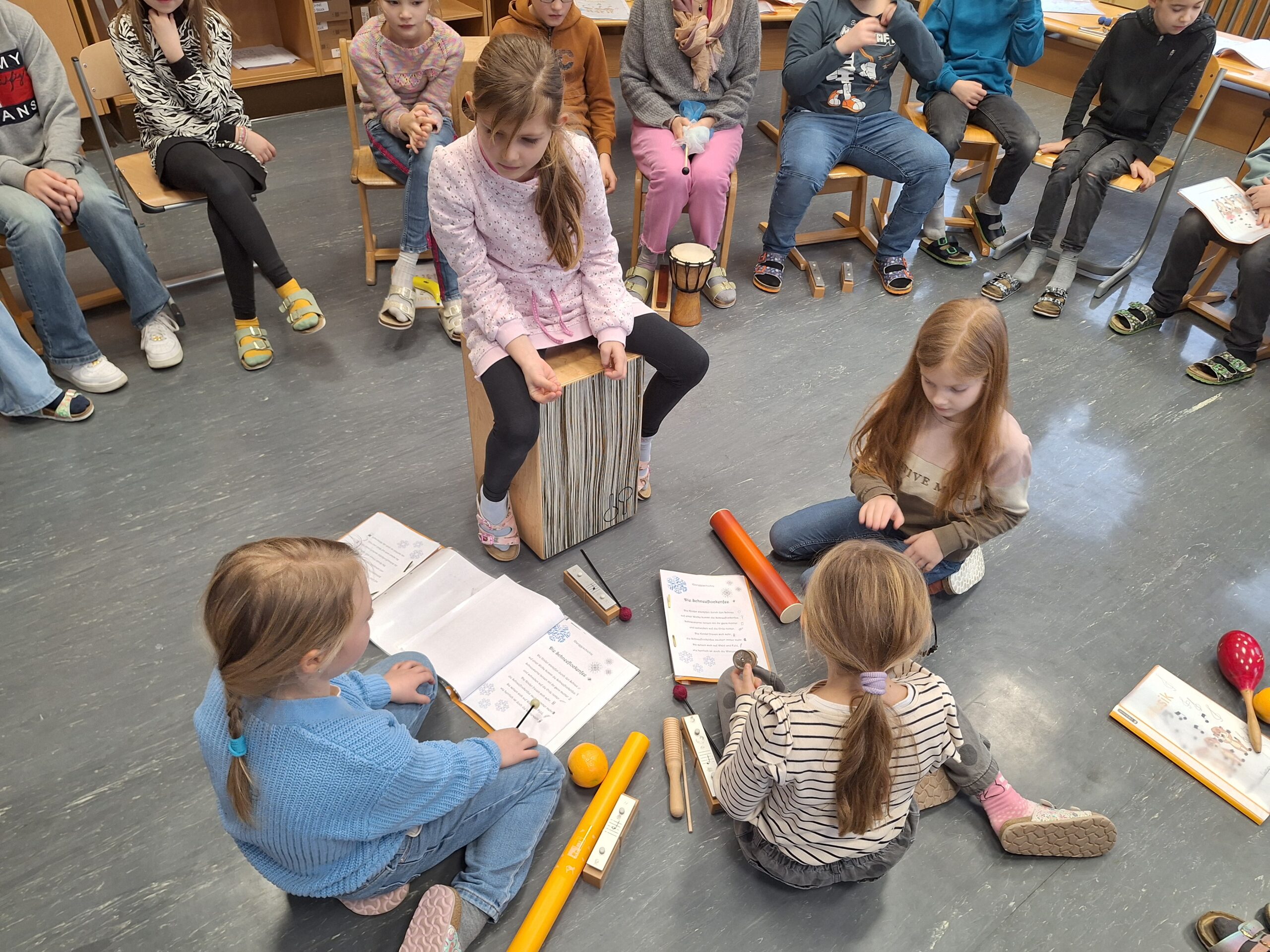 Wie klingt die Schneeflocken-   fee?