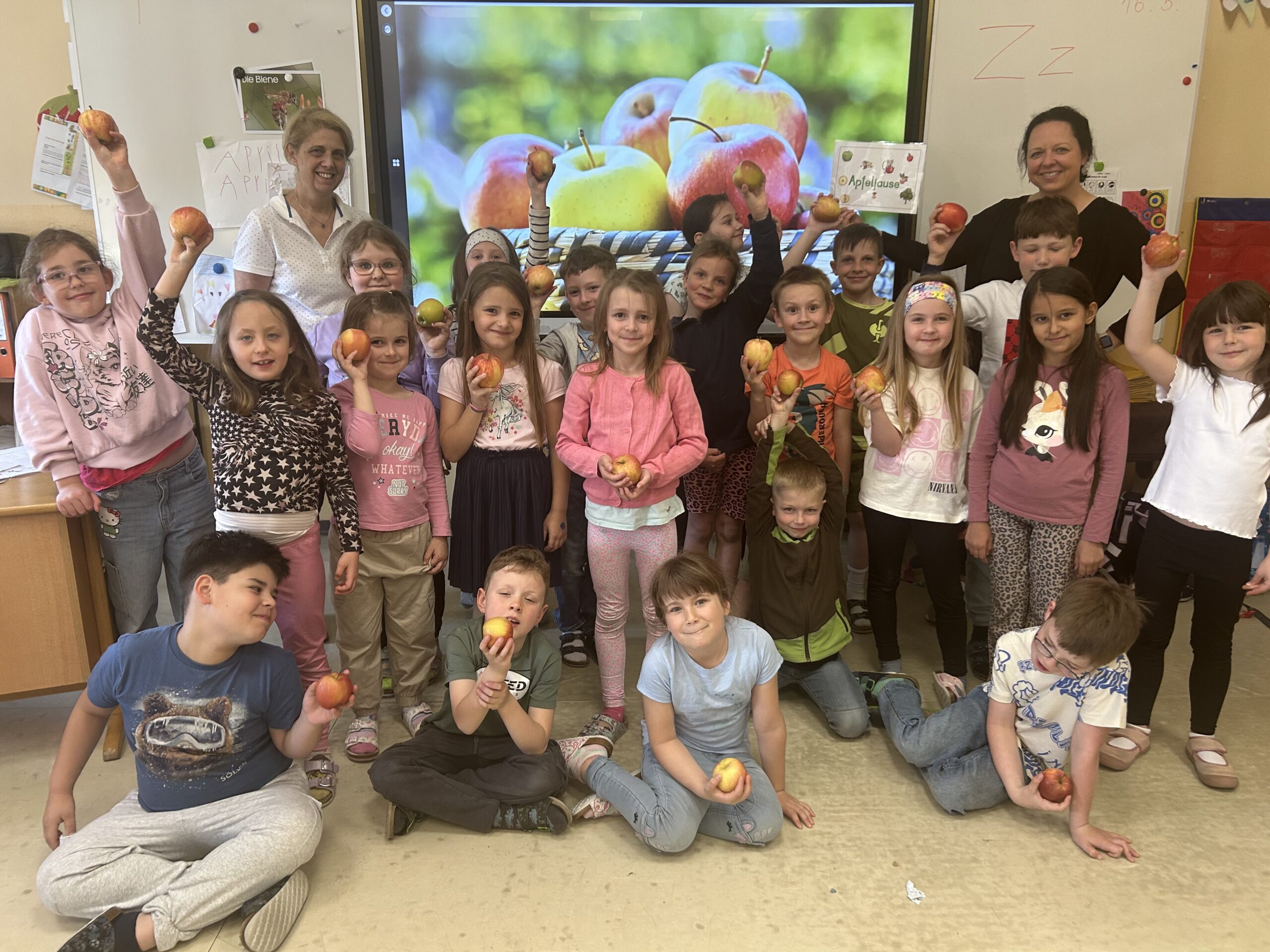 Tägliche Apfeljause