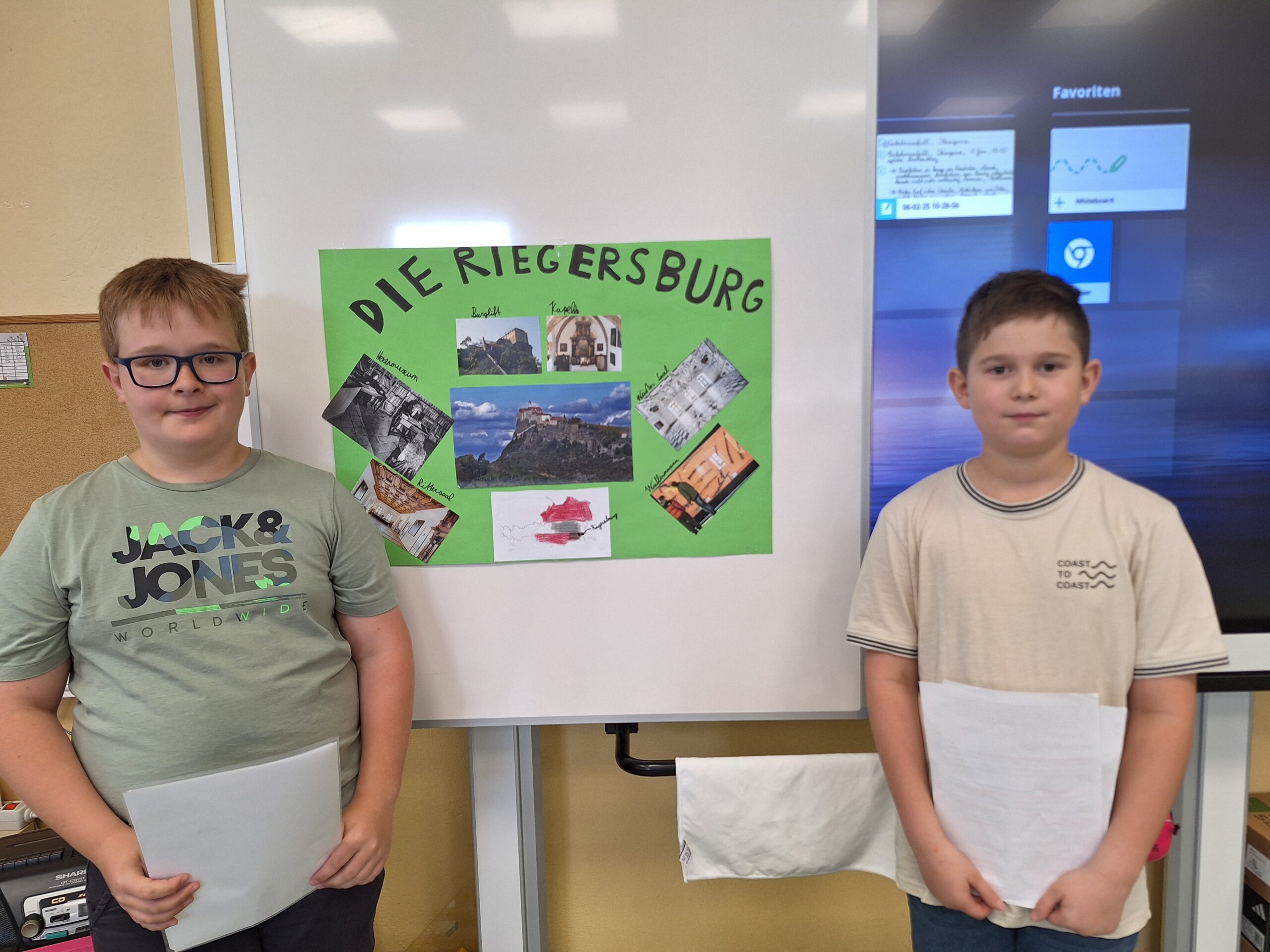 Spannende Referate der 4a