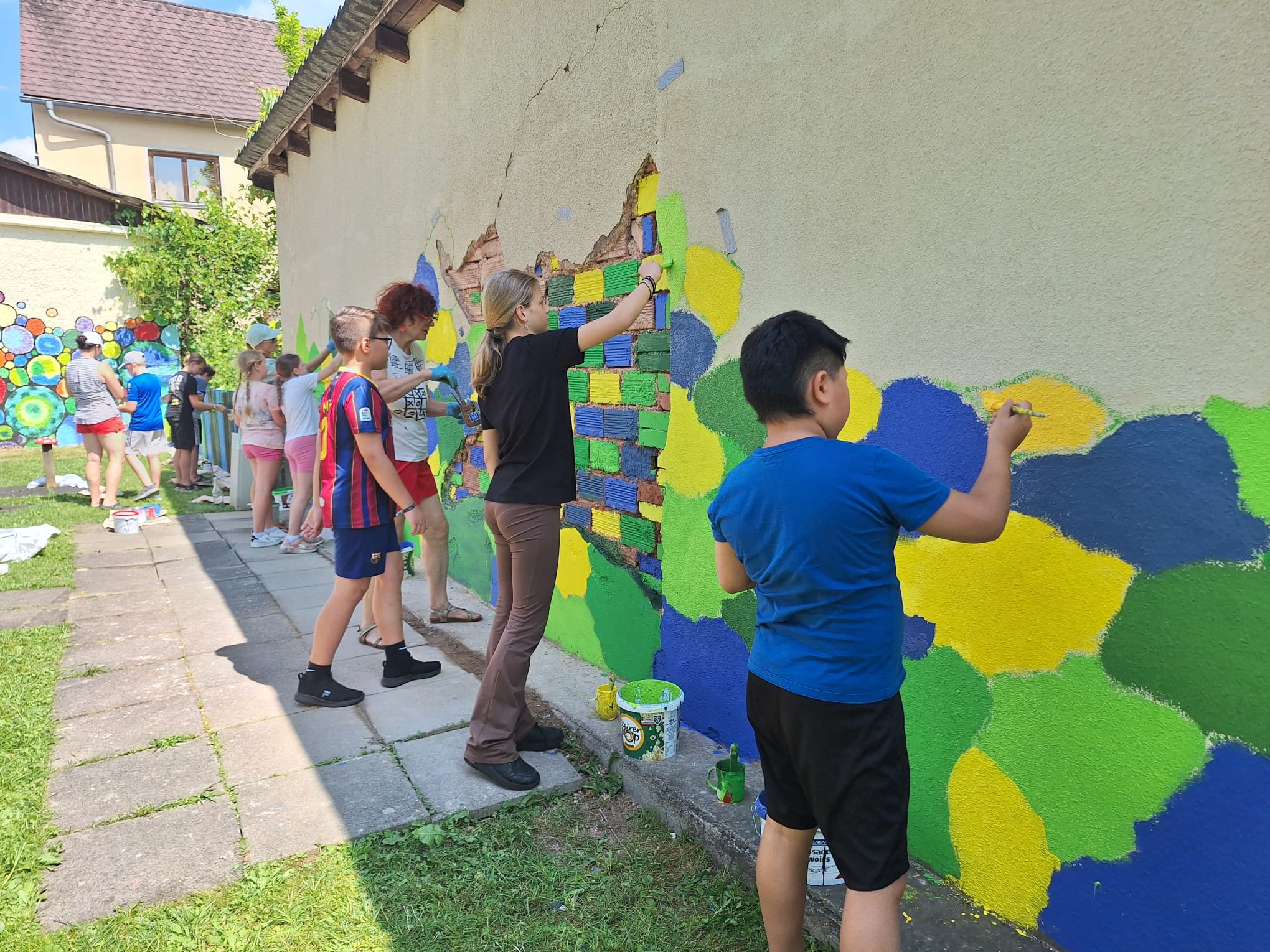 Unser bunter Pausenhof