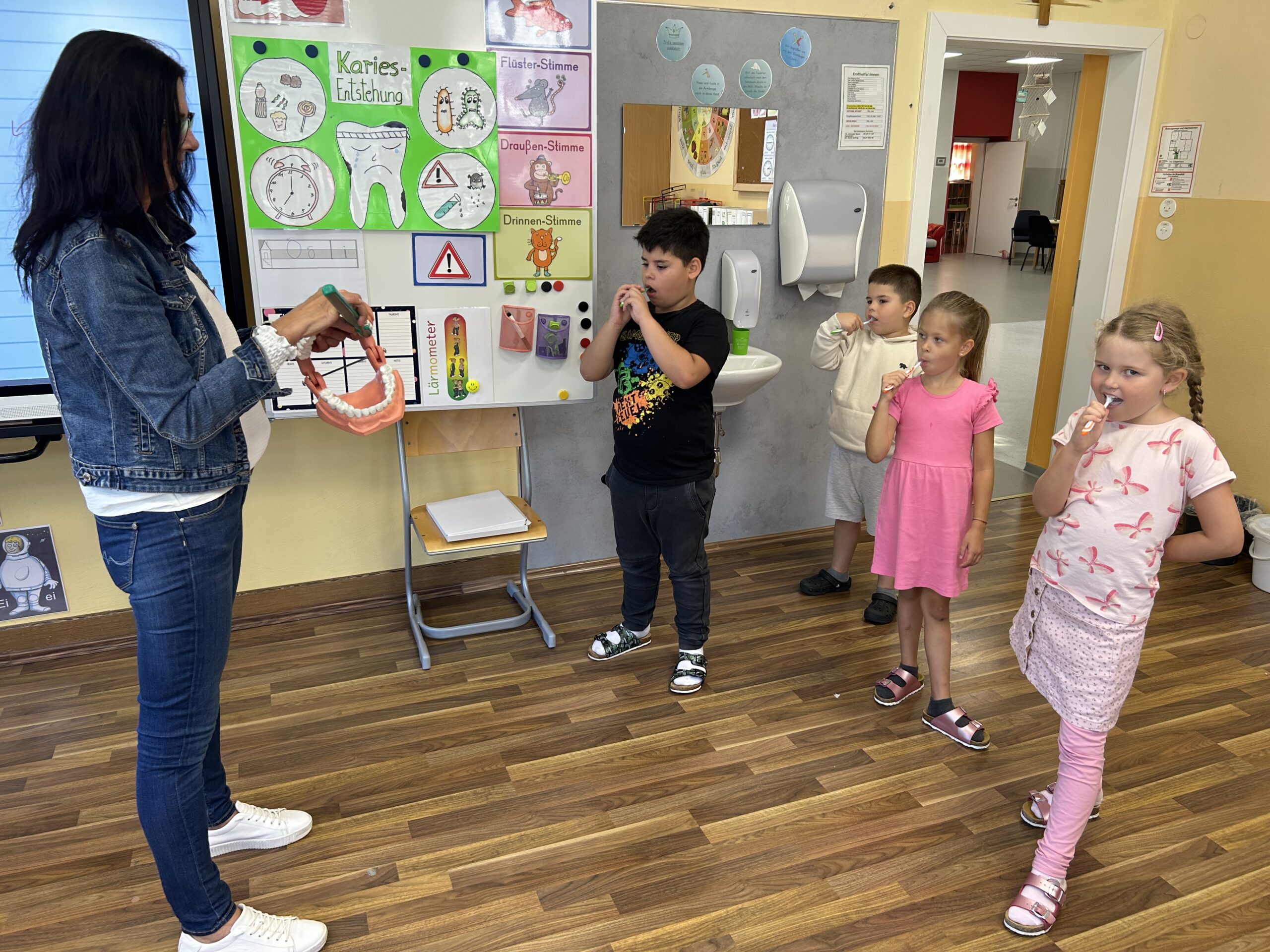 Zahnvorsorge in der 1a und 1b