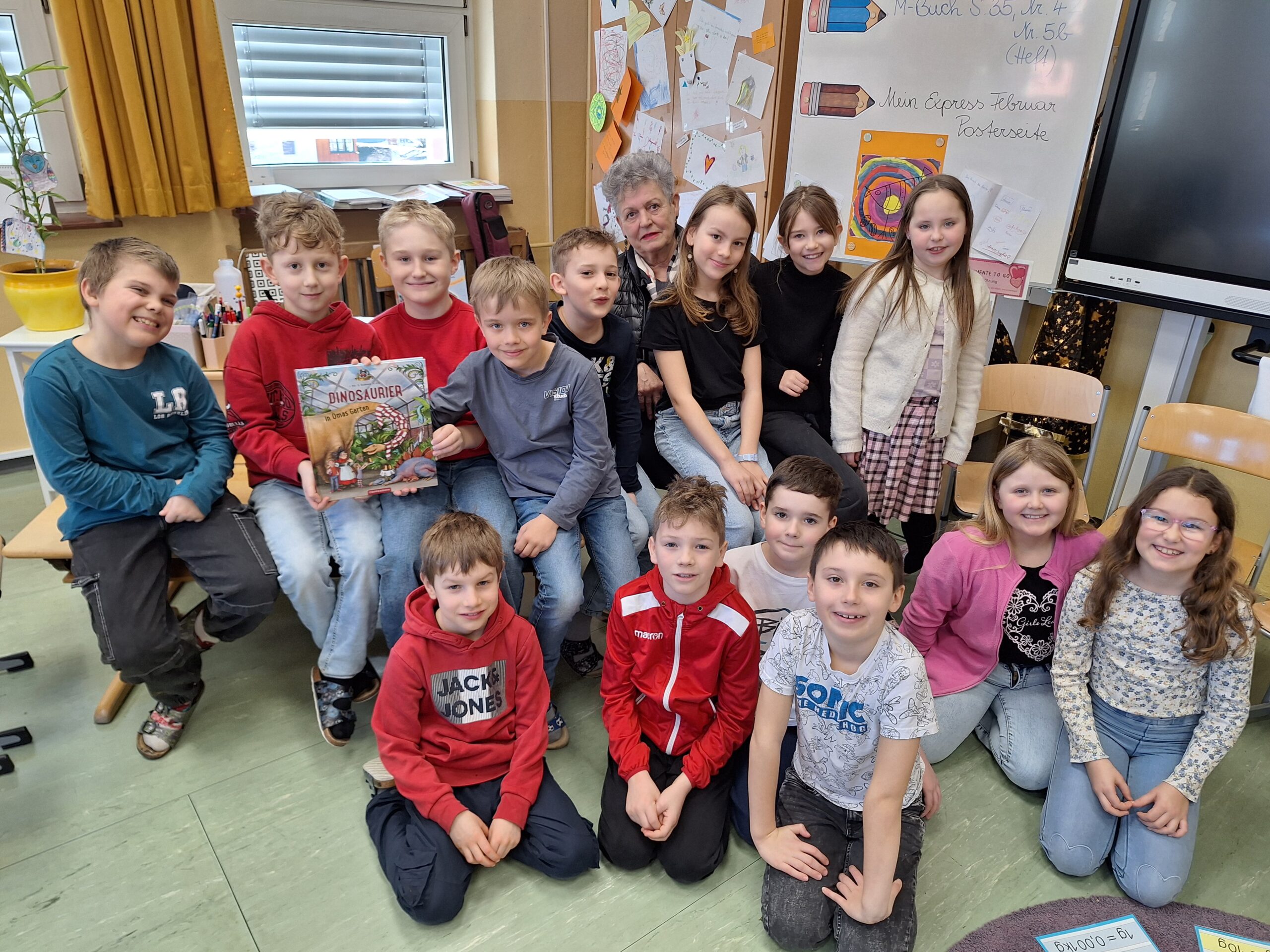 Dinosaurier in Omas Garten…