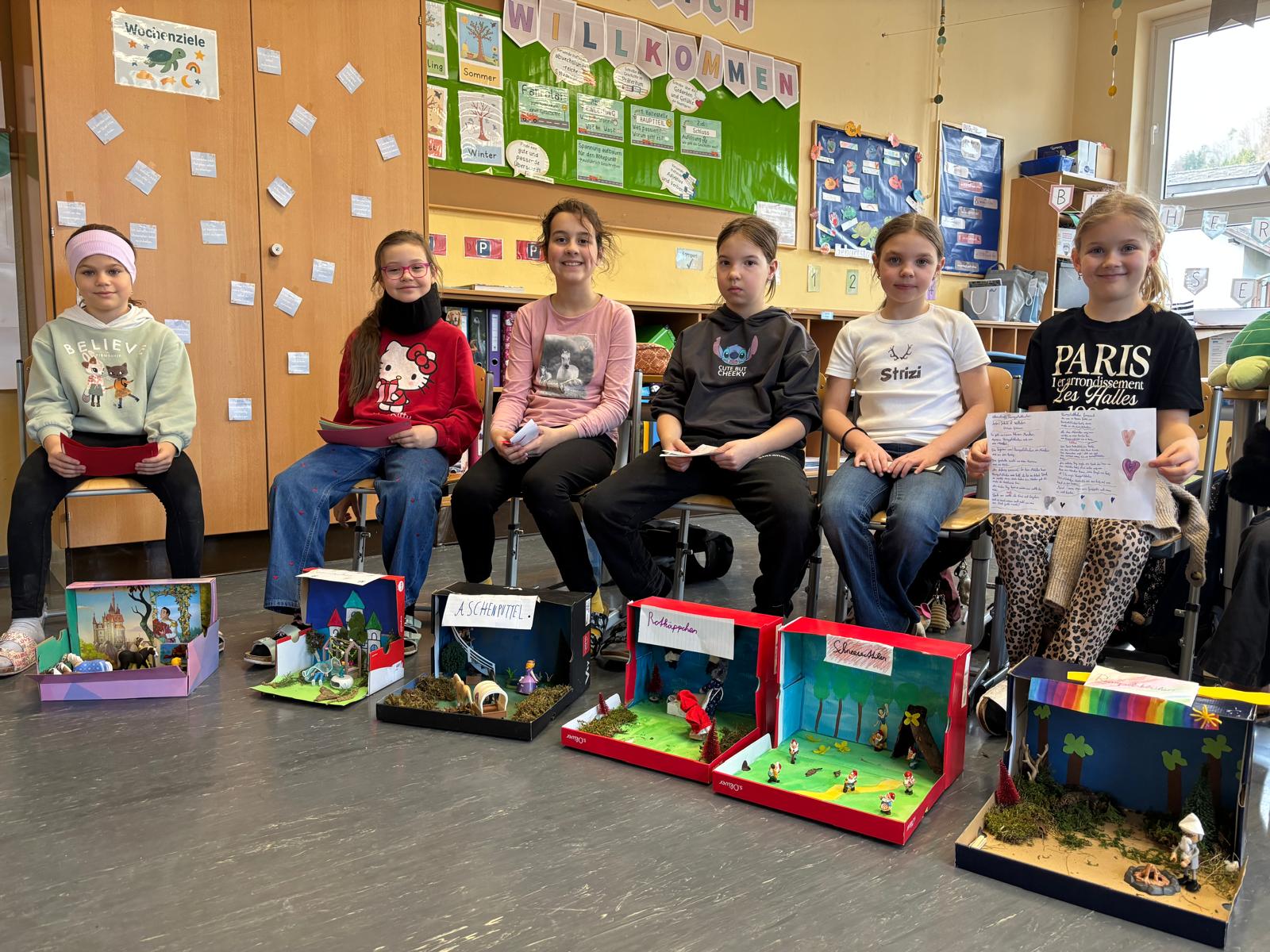 Märchenkasten-Projekt der 3b